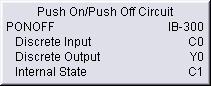 DirectSoft5 push on push off ibox